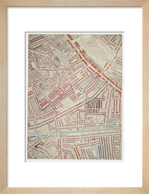 Descriptive map of London Poverty Section 47 1889