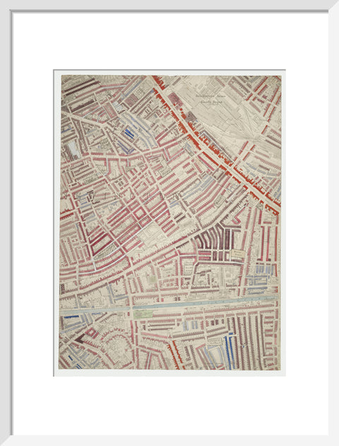 Descriptive map of London Poverty Section 47 1889