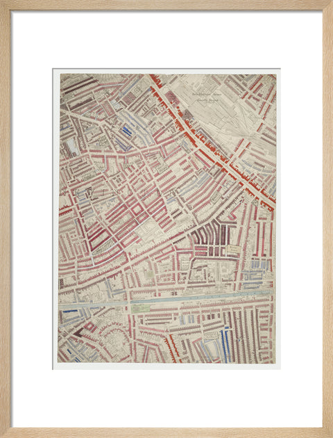 Descriptive map of London Poverty Section 47 1889