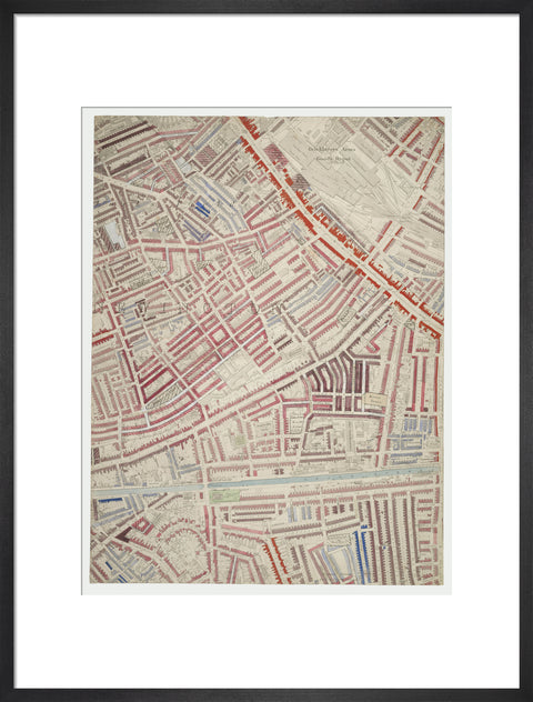 Descriptive map of London Poverty Section 47 1889