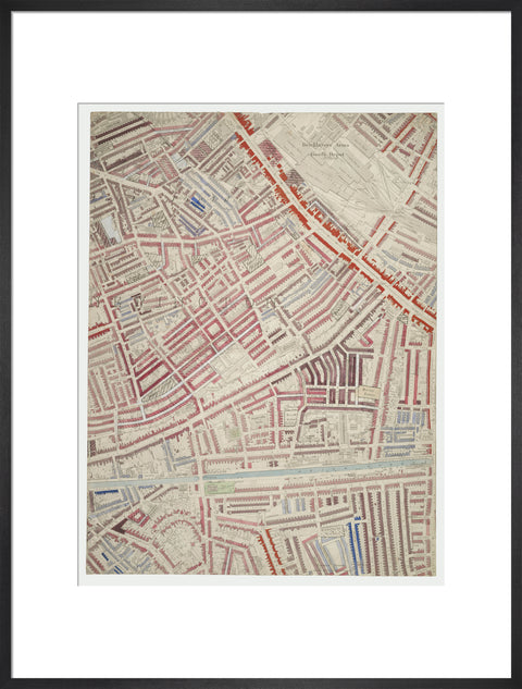 Descriptive map of London Poverty Section 47 1889