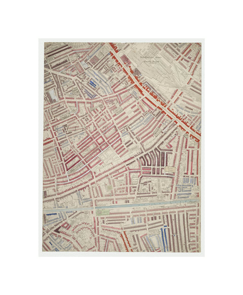 Descriptive map of London Poverty Section 47 1889