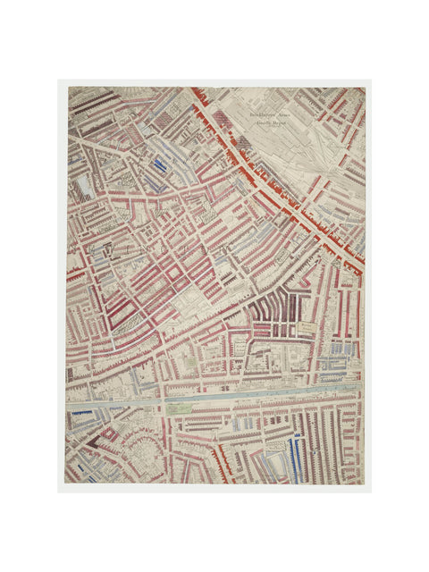 Descriptive map of London Poverty Section 47 1889
