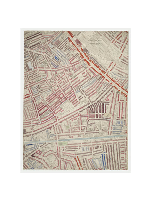 Descriptive map of London Poverty Section 47 1889