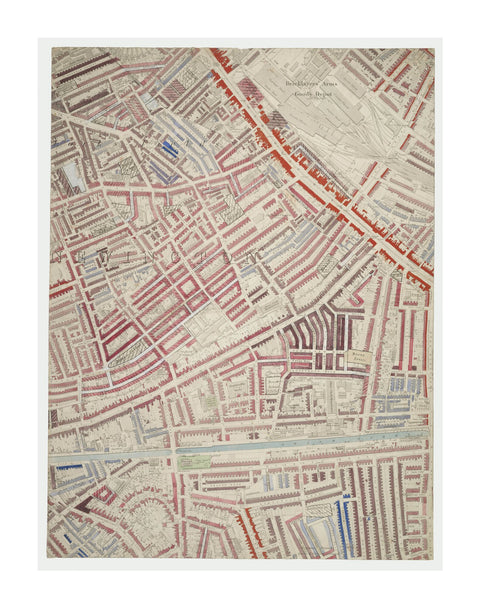 Descriptive map of London Poverty Section 47 1889