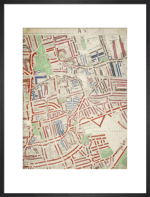 Descriptive map of London Poverty Section 9 1889