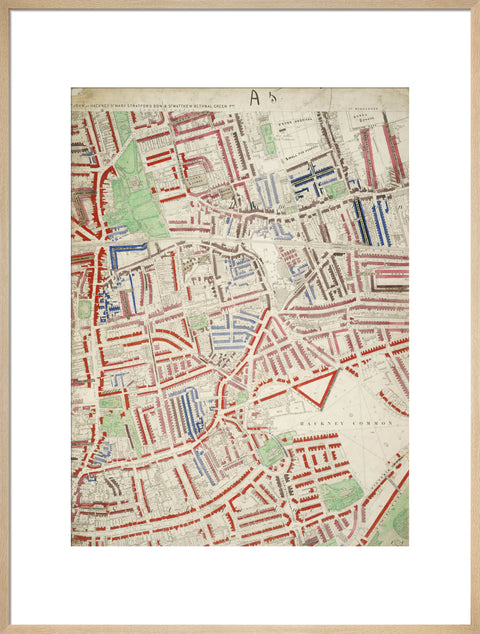 Descriptive map of London Poverty Section 9 1889
