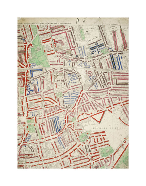 Descriptive map of London Poverty Section 9 1889