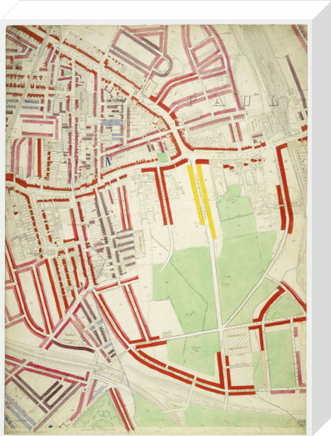 Descriptive map of London Poverty Section 59 1889
