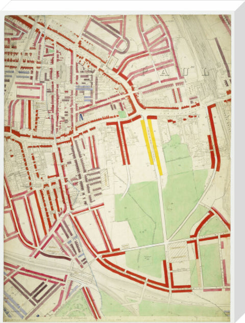 Descriptive map of London Poverty Section 59 1889