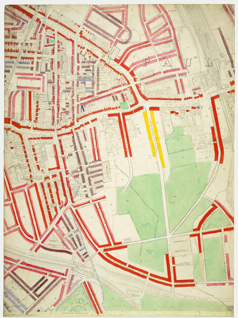 Descriptive map of London Poverty Section 59 1889