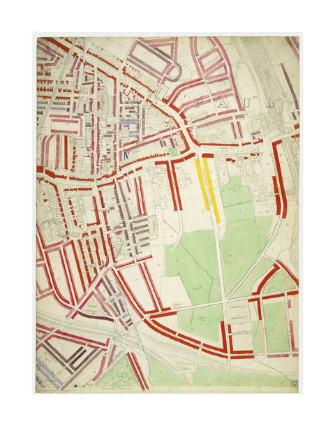 Descriptive map of London Poverty Section 59 1889