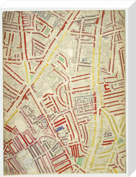 Descriptive map of London Poverty Section 55 1889