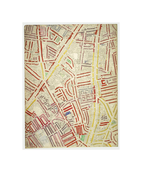 Descriptive map of London Poverty Section 55 1889
