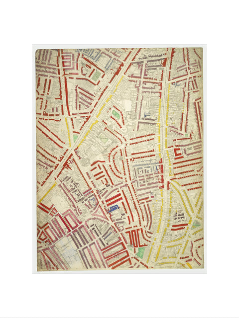 Descriptive map of London Poverty Section 55 1889