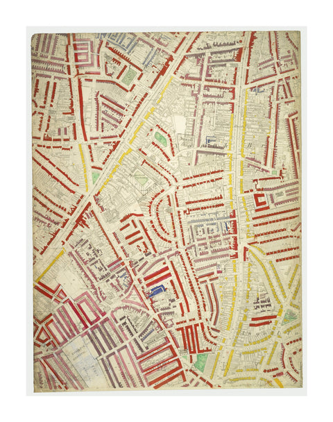 Descriptive map of London Poverty Section 55 1889