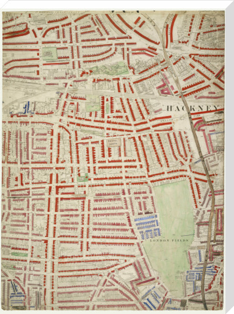 Descriptive map of London Poverty Section 8 1889