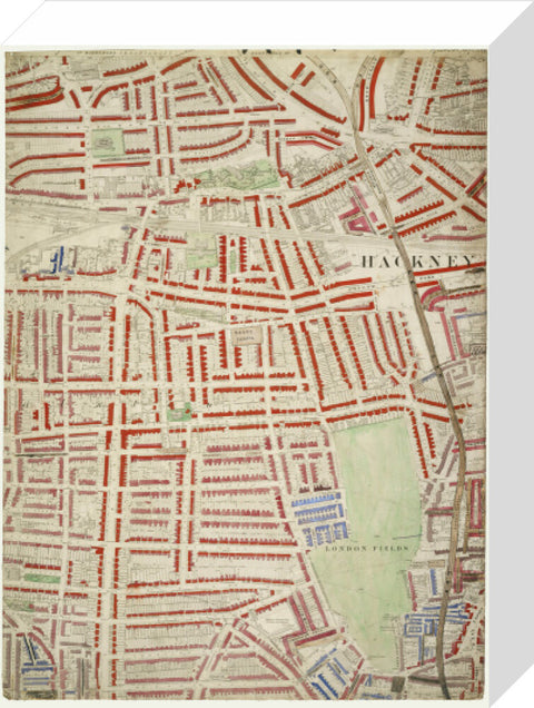 Descriptive map of London Poverty Section 8 1889