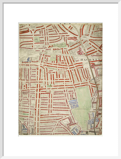Descriptive map of London Poverty Section 8 1889