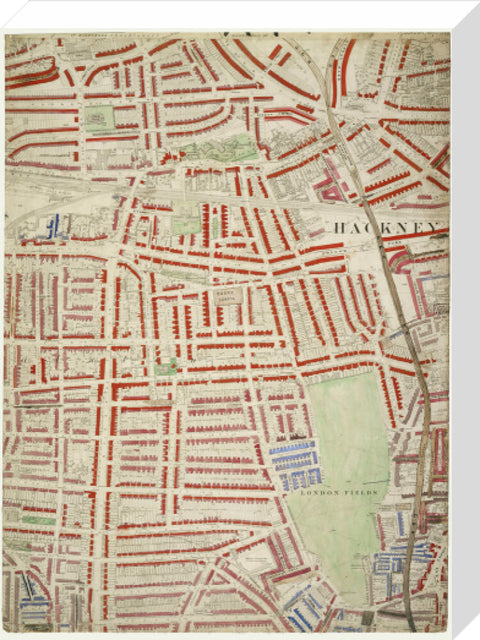 Descriptive map of London Poverty Section 8 1889