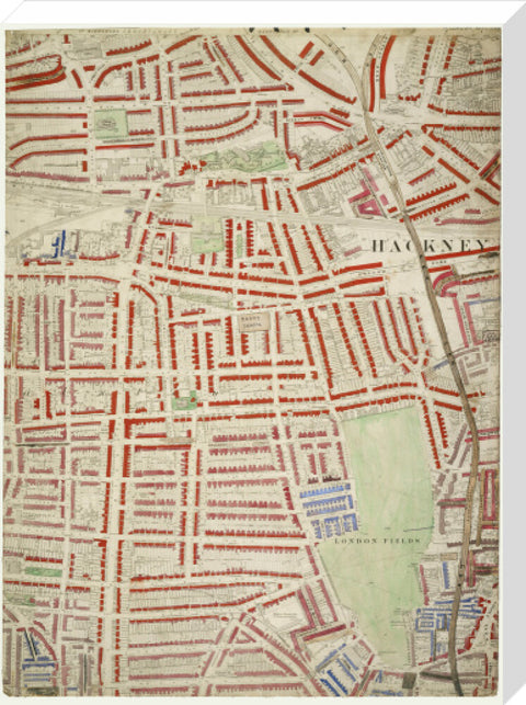 Descriptive map of London Poverty Section 8 1889