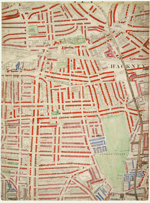 Descriptive map of London Poverty Section 8 1889