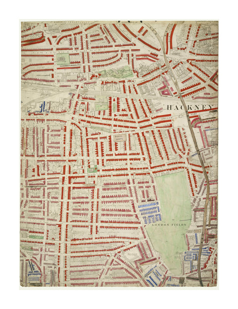 Descriptive map of London Poverty Section 8 1889