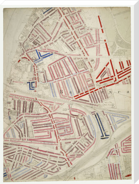 Descriptive map of London Poverty Section 52 1889