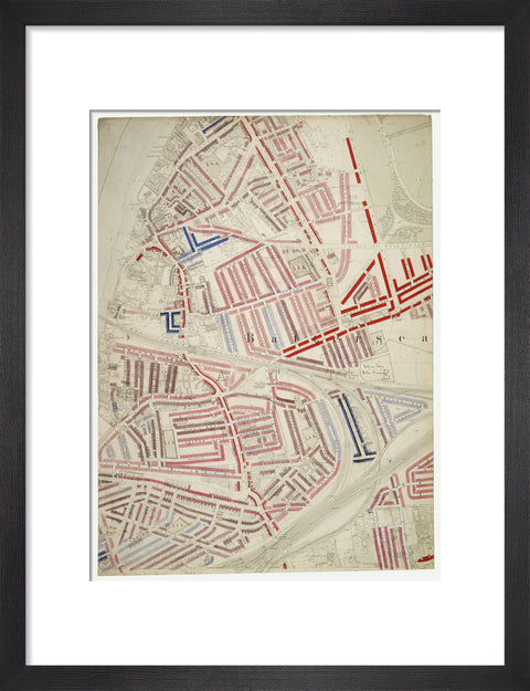Descriptive map of London Poverty Section 52 1889