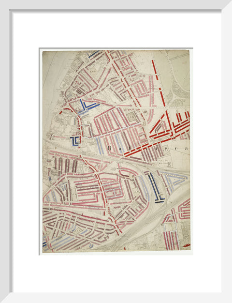 Descriptive map of London Poverty Section 52 1889