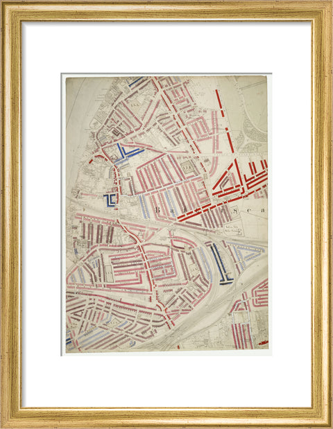 Descriptive map of London Poverty Section 52 1889