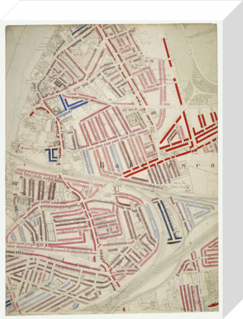 Descriptive map of London Poverty Section 52 1889