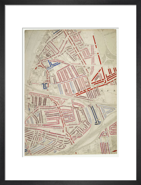Descriptive map of London Poverty Section 52 1889