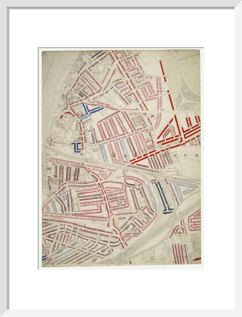 Descriptive map of London Poverty Section 52 1889