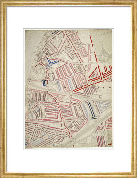 Descriptive map of London Poverty Section 52 1889