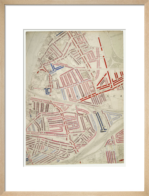 Descriptive map of London Poverty Section 52 1889
