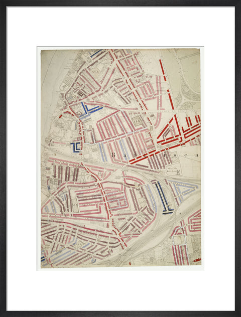 Descriptive map of London Poverty Section 52 1889