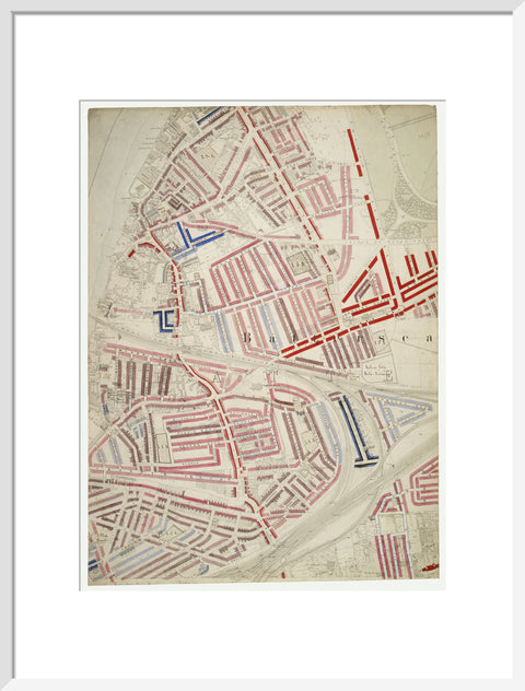 Descriptive map of London Poverty Section 52 1889