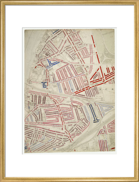 Descriptive map of London Poverty Section 52 1889
