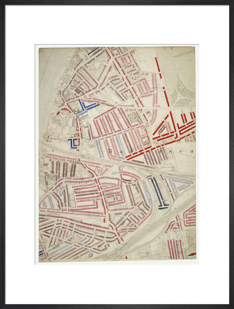Descriptive map of London Poverty Section 52 1889