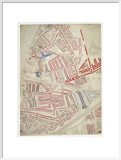 Descriptive map of London Poverty Section 52 1889