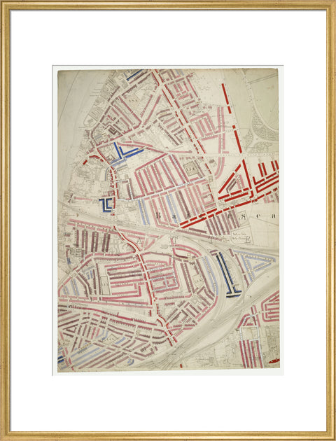 Descriptive map of London Poverty Section 52 1889