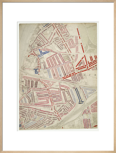 Descriptive map of London Poverty Section 52 1889