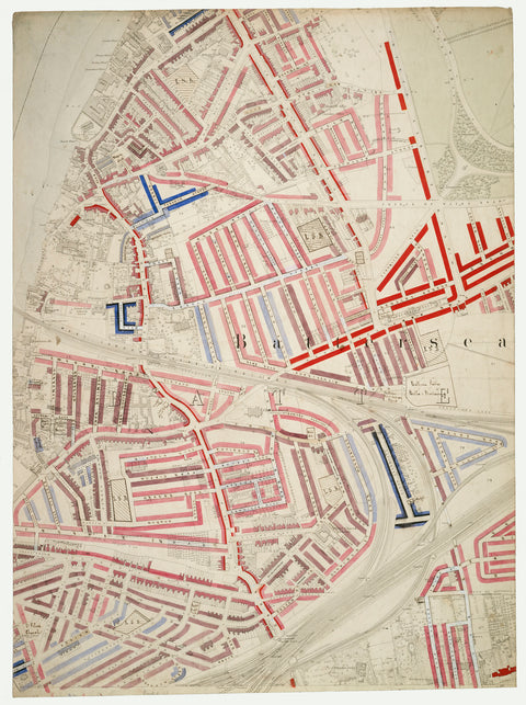 Descriptive map of London Poverty Section 52 1889