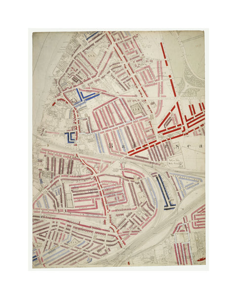 Descriptive map of London Poverty Section 52 1889