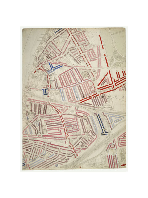 Descriptive map of London Poverty Section 52 1889