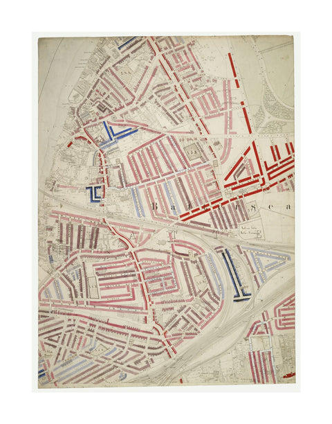 Descriptive map of London Poverty Section 52 1889