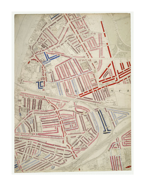 Descriptive map of London Poverty Section 52 1889