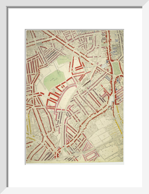 Descriptive map of London Poverty Section 56 1889