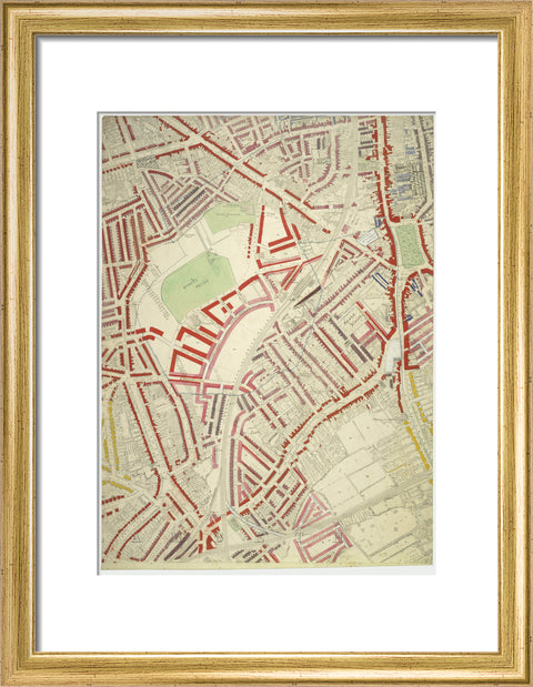 Descriptive map of London Poverty Section 56 1889